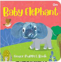 Finger puppet mini book :Baby Elephant
