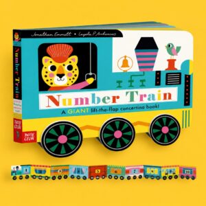 Number Train :  A Giant Lift The Flap Book