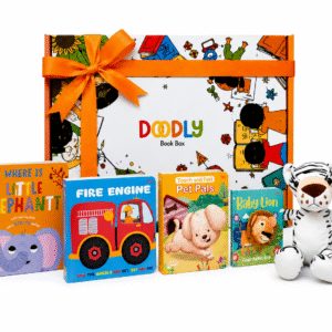 Tiny readers interactive book box (6-18 months)